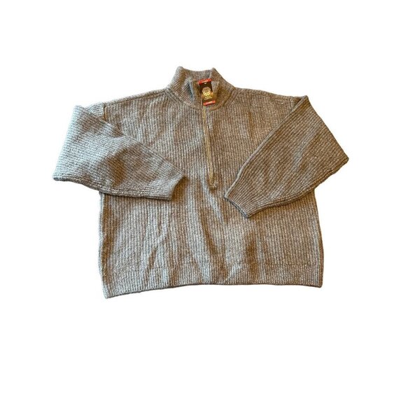 NWT Vince Camuto Gray 1/2 Zip Long Sleeve Gray Sweater Size X Large - Picture 1 of 7